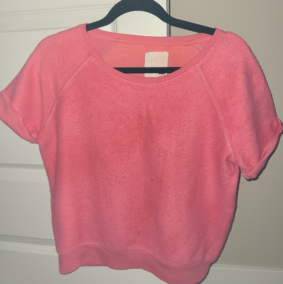 Levi Short Sleeve Super Soft Fluffy Sweater - Picture 3 of 3